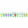 Ga International Cryo-LazrTag Waterproof Cryogenic Labels for Laser Printers, Assorted Colors, 2016 Labels, 2016PK 247182AST
